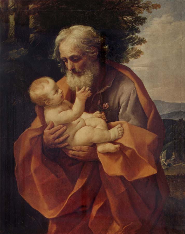 St Joseph with the Infant Christ